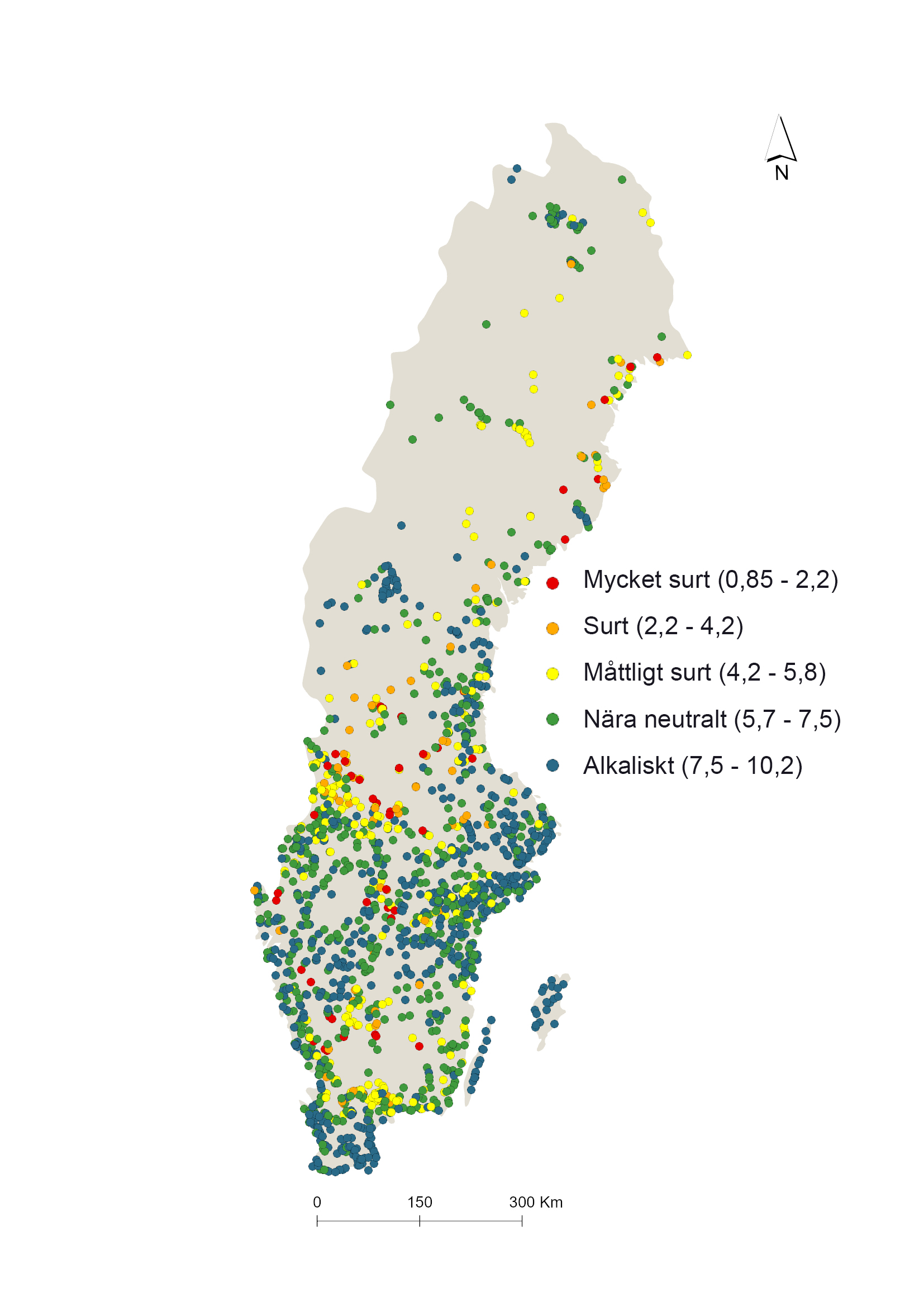 Fastsittande kiselalger enligt ACID-index
